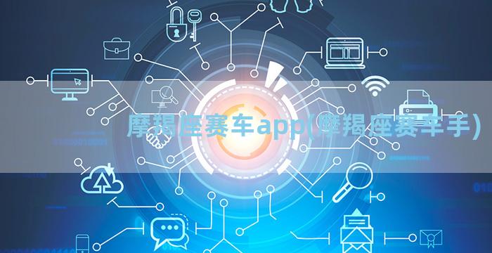 摩羯座赛车app(摩羯座赛车手)